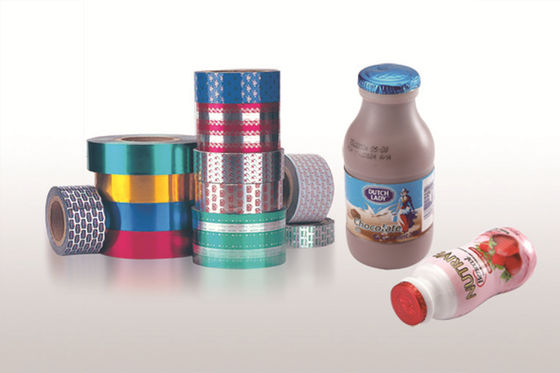 Plastikwiderstand der flaschenkapsel-Deckel-Aluminiumfolie-Verpackenhohen temperatur