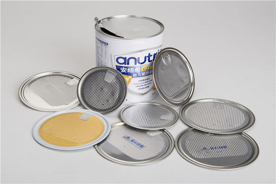 Gedruckt/prägte einfaches sich öffnen abziehen weg Enden, Aluminiumfolie für das Verpacken der Lebensmittel