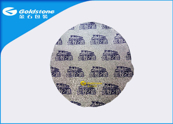 Milchspeise-Verpackenheißsiegel-Folien-Deckel rund/Dreieck-/Pfirsich-Form