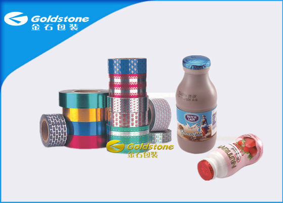 Aluminiumfolie-Deckel der Sterilisations-121℃ für Plastikflasche mit unterschiedlicher Breite