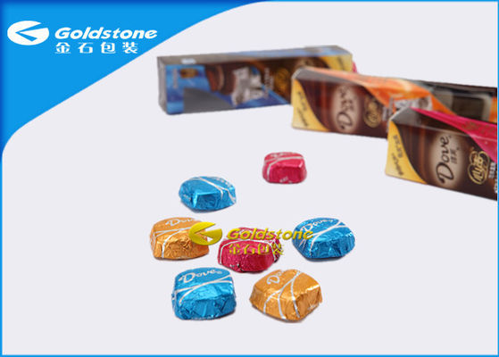 Buntes Drucken personifizierte Schokoladen-Folien-Verpackungen farbige Folie für die Verpackung von Schokoladen