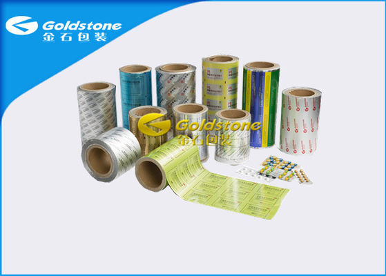 Heißsiegel-Lack-tropisches lamelliertes Aluminiumfolie-Tablet-Blasen-Verpacken