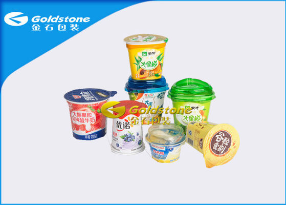 Bunte Druckplastikschalen des gefrorenen Joghurts, Shatterproof Spitzenminiplastikschalen