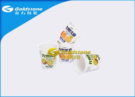 Shatterproof Wegwerfplastikjoghurt höhlt multi Schicht/einlagiges Blatt