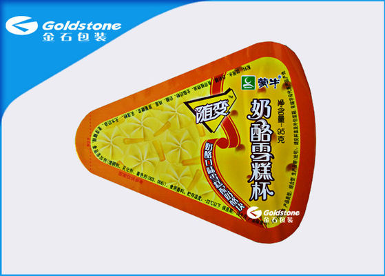 Weiches Temperament stempelschnitt Deckel für Plastikschalen, Druckaluminiumfolie-Deckel