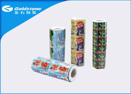 Bunte Druckwasserdichte Gewohnheits-Verpackenaufkleber für Getränkejoghurt-Schale