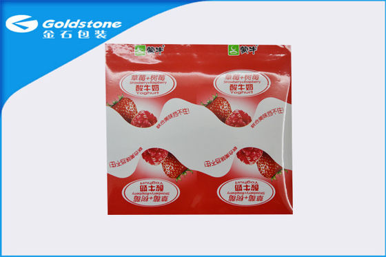 Milch-verpackender hoher Barrieren-Aluminiumdichtungs-Film für Jogurt-Schale, 10 Farben