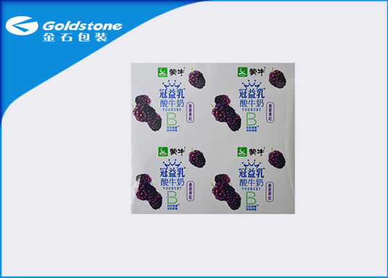 Kein Durchsickern-Aluminiumschmutzfilm-Rollenlamelliertes Dichtung Lidding-Film-Jogurt-Verpacken