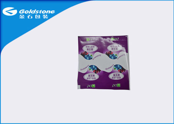Lamellierte Aluminium-Lidding-Folie, die Plastikrollenart für das Verpacken der Lebensmittel verpackt