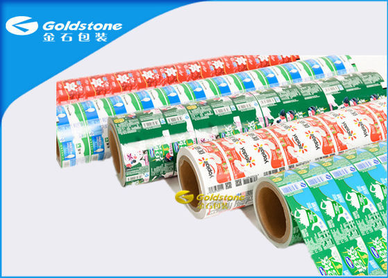 11 Farben druckten klebende kundenspezifische Papieraufkleber für Jogurt/Eiscreme-Schalen