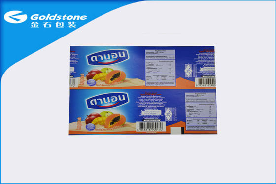 Schalen-Jogurt-Papier-Aufkleber kein Spalt, kundenspezifischer Aufkleber beschriftet bis 11 Farben