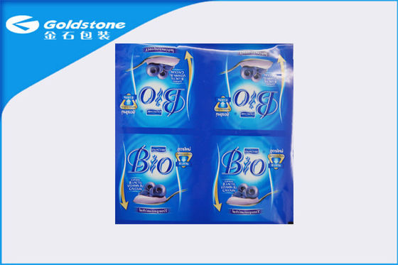 Acht Cup-Struktur-Aluminiumfolie-Film, der metallische glänzende Oberfläche verpackt